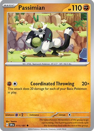 Passimian - 111/191 - Uncommon - Reverse Holofoil