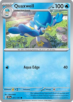 Quaxwell - 051/191 - Common - Reverse Holofoil