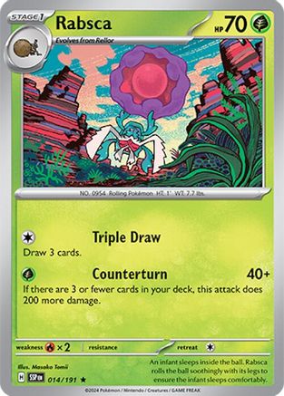 Rabsca - 014/191 - Rare - Reverse Holofoil