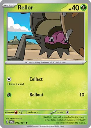 Rellor - 013/191 - Common - Reverse Holofoil