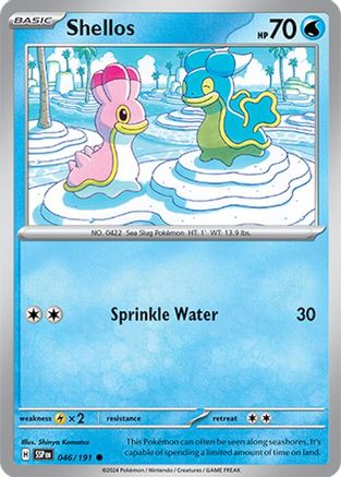 Shellos - 046/191 - Common - Reverse Holofoil