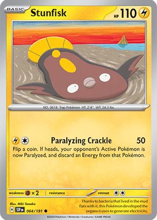 Stunfisk - 064/191 - Common - Reverse Holofoil