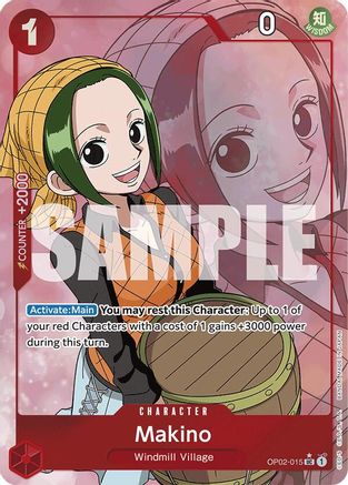 Makino (Full Art) - OP02-015 - Uncommon