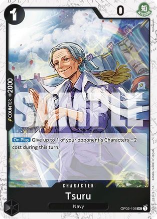 Tsuru (Jolly Roger Foil) - OP02-106 - Uncommon