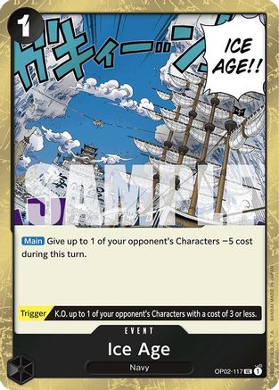 Ice Age (Jolly Roger Foil) - OP02-117 - Uncommon
