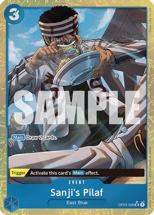 Sanji's Pilaf (Alternate Art) - OP03-056 - Uncommon