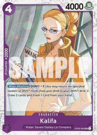 Kalifa (Jolly Roger Foil) - OP03-060 - Uncommon
