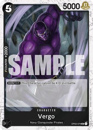 Vergo (Jolly Roger Foil) - OP03-079 - Uncommon