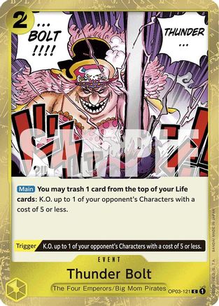 Thunder Bolt (Jolly Roger Foil) - OP03-121 - Common