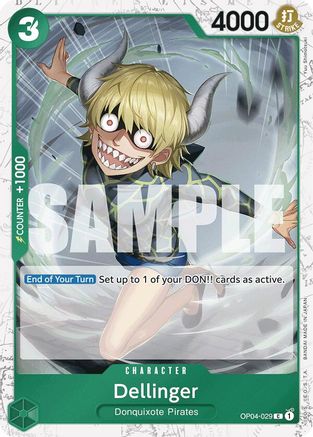Dellinger (Jolly Roger Foil) - OP04-029 - Common