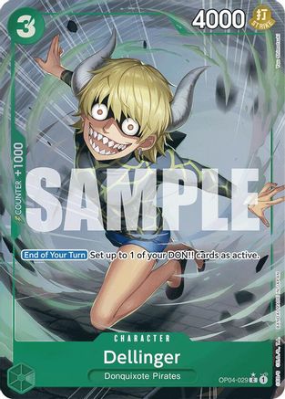 Dellinger (Full Art) - OP04-029 - Common
