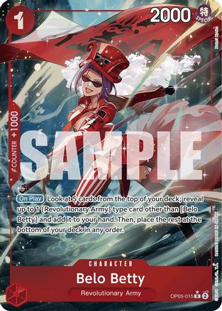 Belo Betty (Full Art) - OP05-015 - Rare