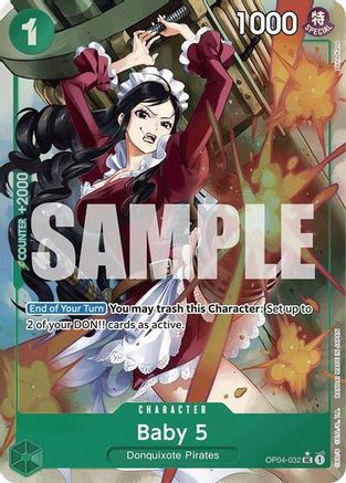 Baby 5 (OP04-032) (Full Art) - OP04-032 - Uncommon