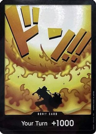 DON!! Card (Portgas.D.Ace) (Devil Fruits Collection Vol. 2) - - DON!!