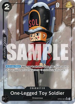 One-Legged Toy Soldier (Full Art) - OP05-081 - Uncommon