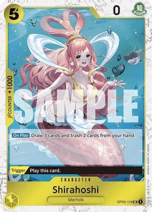 Shirahoshi (OP03-116) (Jolly Roger Foil) - OP03-116 - Uncommon