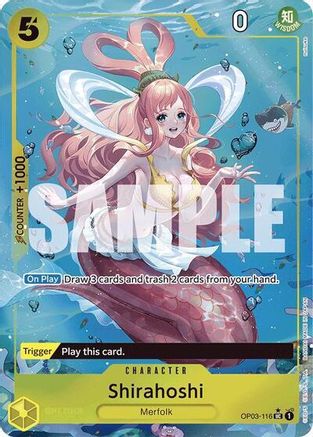 Shirahoshi (OP03-116) (Full Art) - OP03-116 - Uncommon