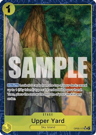 Upper Yard (Alternate Art) - OP05-117 - Uncommon