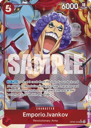 Emporio.Ivankov (Full Art) - OP06-003 - Uncommon