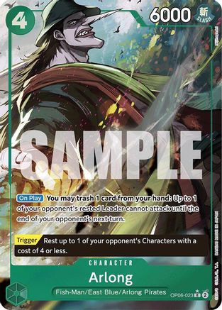 Arlong (Full Art) - OP06-023 - Rare