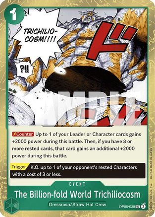 The Billion-fold World Trichiliocosm (Jolly Roger Foil) - OP06-038 - Uncommon