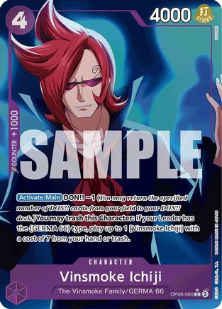 Vinsmoke Ichiji (OP06-060) (Full Art) - OP06-060 - Common