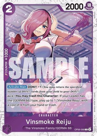 Vinsmoke Reiju (OP06-068) (Jolly Roger Foil) - OP06-068 - Common