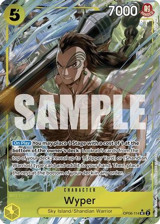 Wyper (Full Art) - OP06-114 - Uncommon