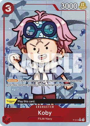 Koby (Full Art) - P-014 - Promo