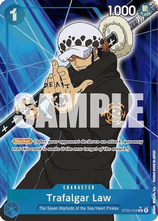 Trafalgar Law (ST03-008) (Full Art) - ST03-008 - Common