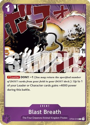 Blast Breath (Jolly Roger Foil) - ST04-016 - Common