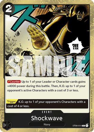 Shockwave (Jolly Roger Foil) - ST06-014 - Common