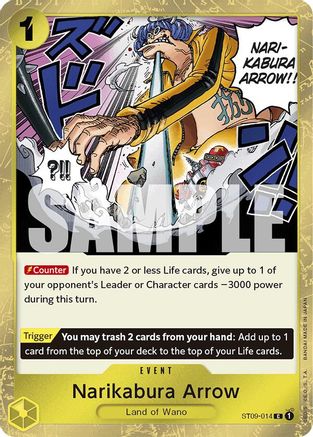 Narikabura Arrow (Jolly Roger Foil) - ST09-014 - Common