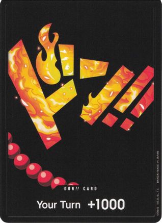 DON!! Card (Ace) - - DON!!