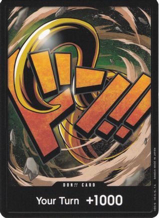 DON!! Card (Crocodile) - - DON!!