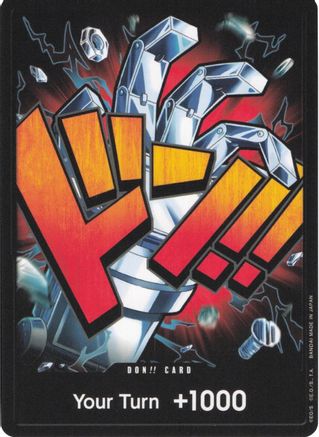 DON!! Card (Eustass "Captain" Kid) - - DON!!