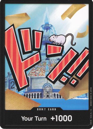 DON!! Card (Iceberg) - - DON!!