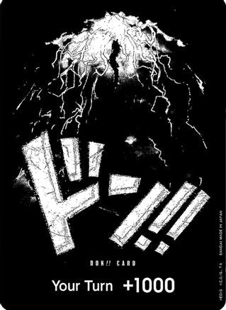DON!! Card (Kaido) - - DON!!