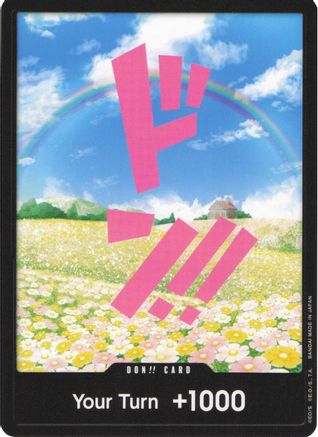 DON!! Card (Rebecca) - - DON!!