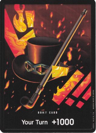 DON!! Card (Sabo) - - DON!!