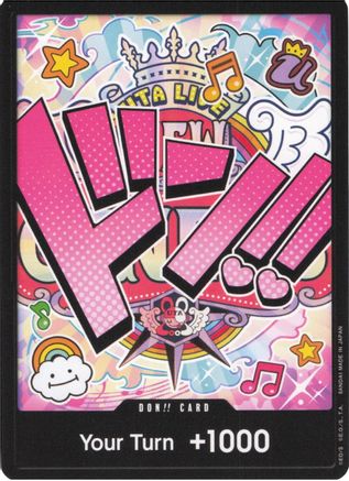 DON!! Card (Uta) - - DON!!