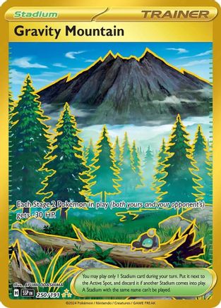 Gravity Mountain - 250/191 - Hyper Rare