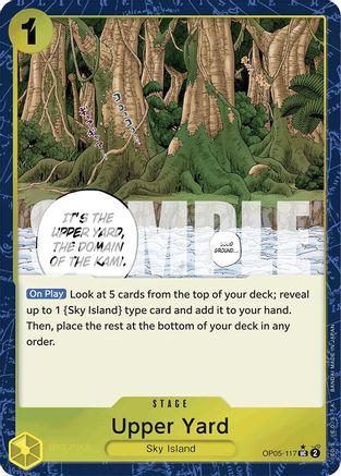 Upper Yard (Textured Foil) - OP05-117 - Uncommon