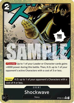 Shockwave (Textured Foil) - ST06-014 - Common