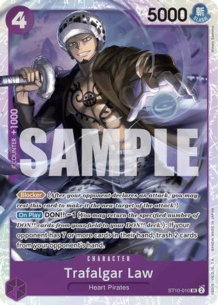 Trafalgar Law (ST10-010) (Reprint) - ST10-010 - Super Rare