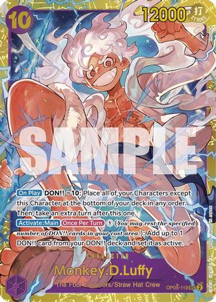 Monkey.D.Luffy (OP05-119) (Reprint) - OP05-119 - Secret Rare