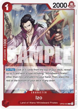 Izo (OP03-003) (Reprint) - OP03-003 - Rare