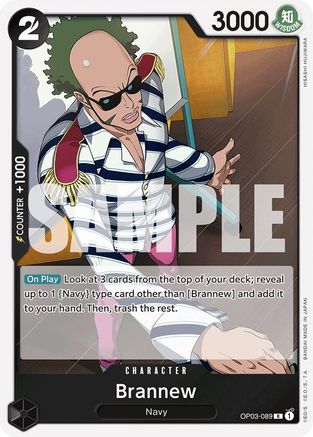 Brannew (Reprint) - OP03-089 - Rare