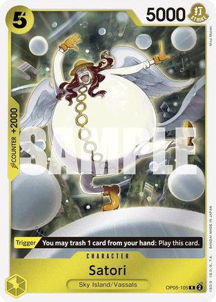 Satori (Reprint) - OP05-105 - Rare