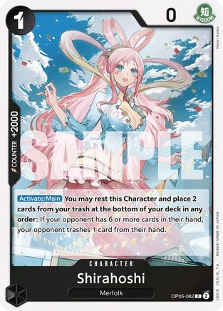 Shirahoshi (OP05-082) (Reprint) - OP05-082 - Rare